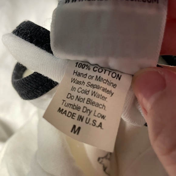 Vintage band tee NOFX white ringer tshirt 90s women’s size medium - Picture 5 of 9